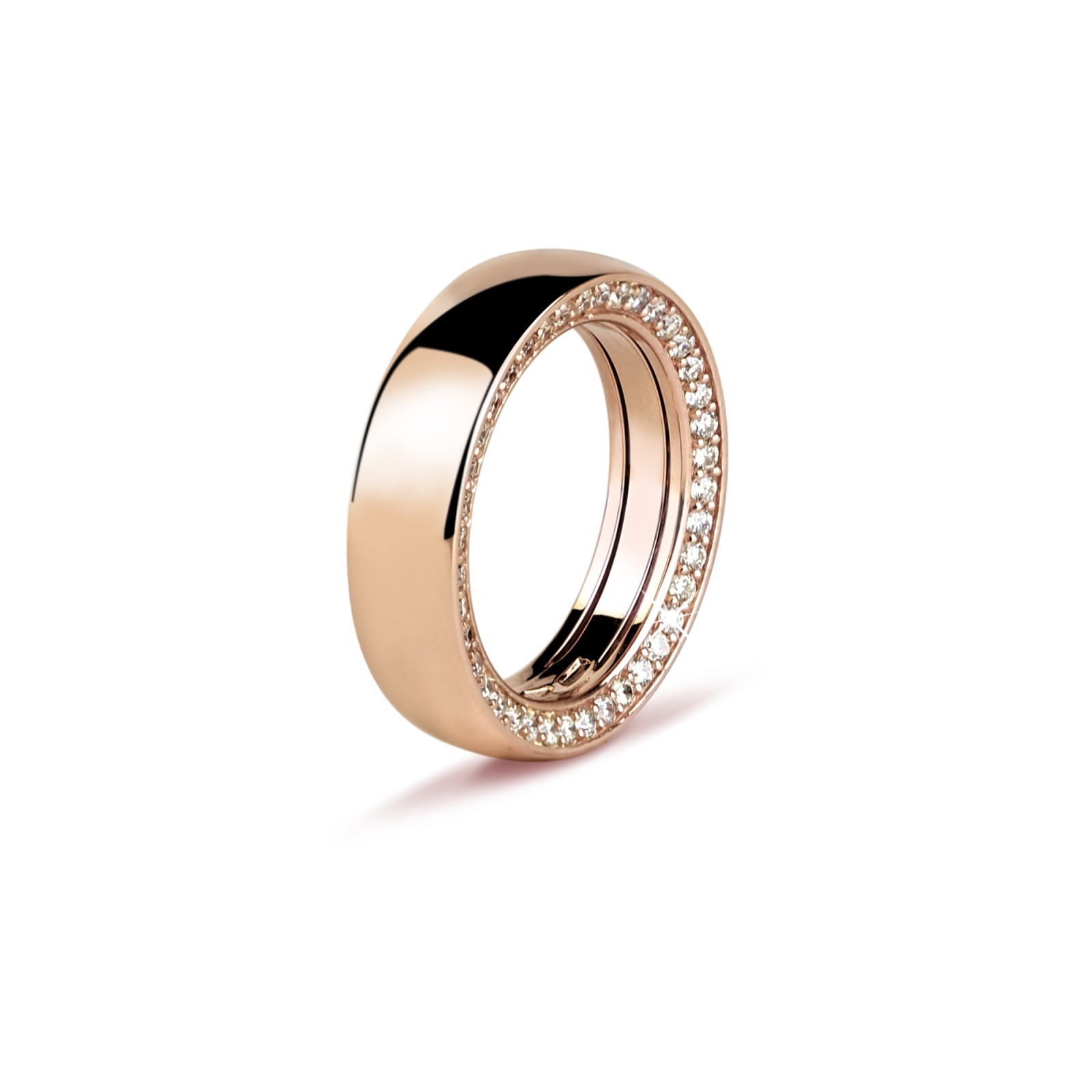 Fascia in Oro Rosa e Diamanti  - Valadier shop online