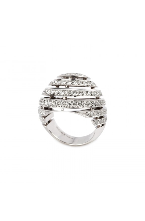Full Pavé diamonds ring  - Valadier shop online