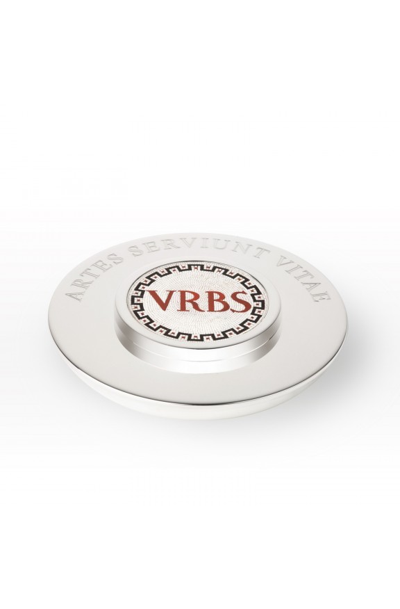 Silver paperweight with micromosaic  - Valadier shop online