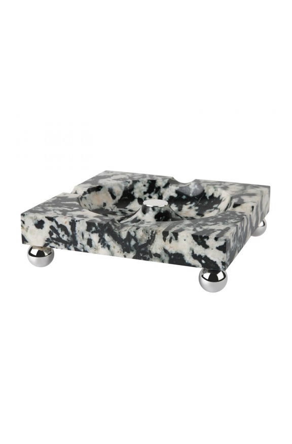 Marble and silver ashtray  - Valadier shop online