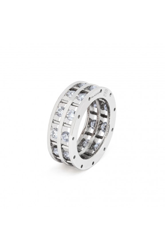 White gold and diamonds ring  - Valadier shop online