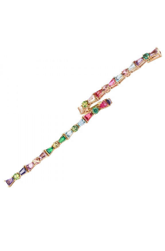 Multicolor tourmaline bracelet  - Valadier shop online